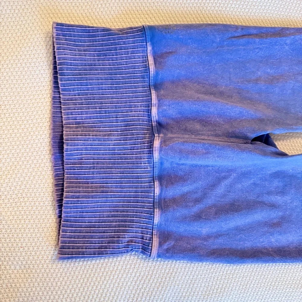 FP FREE PEOPLE MOVEMENT Good Karma Blue Pink High Waisted Leggings
